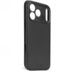 Decoded Echt Leren Back Cover hoesje voor Apple iPhone 17 Pro Max - Black 2
