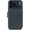 Decoded Echt Leren 2-in-1 Book Wallet Case hoesje voor Apple iPhone 17 Pro Max - Navy Shadow