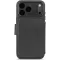 Decoded Echt Leren 2-in-1 Book Wallet Case hoesje voor Apple iPhone 17 Pro Max - Black