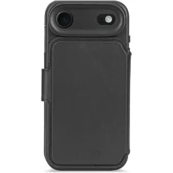 Decoded Echt Leren 2-in-1 Book Wallet Case hoesje voor Apple iPhone Air - Black