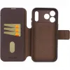 Decoded Echt Leren 2-in-1 Book Wallet Case hoesje voor Apple iPhone 17 Pro - Chocolate Brown 8