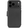 Decoded Echt Leren 2-in-1 Book Wallet Case hoesje voor Apple iPhone 17 Pro - Black
