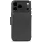 Decoded Echt Leren 2-in-1 Book Wallet Case hoesje voor Apple iPhone 17 Pro - Black