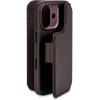 Decoded Echt Leren 2-in-1 Book Wallet Case hoesje voor Apple iPhone 17 - Chocolate Brown