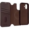 Decoded Echt Leren 2-in-1 Book Wallet Case hoesje voor Apple iPhone 17 - Chocolate Brown 7