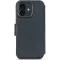 Decoded Echt Leren 2-in-1 Book Wallet Case hoesje voor Apple iPhone 17 - Navy Shadow