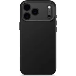 Decoded Silicone Back Cover hoesje met MagSafe voor Apple iPhone 17 Pro Max - Phantom Black