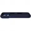 Decoded Silicone Back Cover hoesje met MagSafe voor Apple iPhone 17 Pro Max - True Navy 4