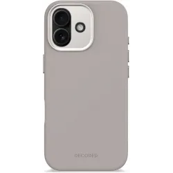 Decoded Silicone Back Cover hoesje met MagSafe voor Apple iPhone 17 - Soft Taupe