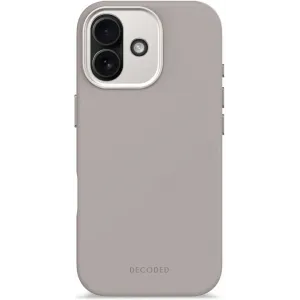 Decoded Silicone Back Cover hoesje met MagSafe voor Apple iPhone 17 - Soft Taupe