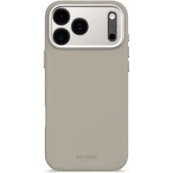 Decoded Silicone Back Cover hoesje met MagSafe voor Apple iPhone 17 Pro Max - Soft Taupe
