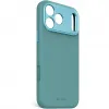 Decoded Silicone Back Cover hoesje met MagSafe voor Apple iPhone 17 Pro Max - Retro Blue 2