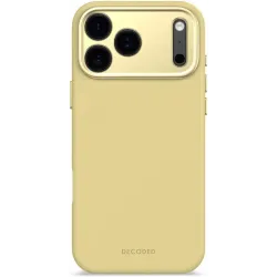 Decoded Silicone Back Cover hoesje met MagSafe voor Apple iPhone 17 Pro Max - Yuma Yellow