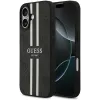 Guess 4G Printed Stripes Hard Case Back Cover hoesje met MagSafe voor Apple iPhone 17 - Zwart 0