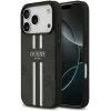 Guess 4G Printed Stripes Hard Case Back Cover hoesje met MagSafe voor Apple iPhone 17 Pro Max - Zwart 0