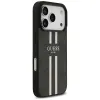Guess 4G Printed Stripes Hard Case Back Cover hoesje met MagSafe voor Apple iPhone 17 Pro Max - Zwart 3
