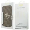 Guess 4G Big Metal Logo Book Wallet Case hoesje voor Apple iPhone 17 Pro Max - Bruin 6