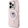 Karl Lagerfeld IML Choupette Back Cover hoesje met MagSafe voor Apple iPhone 15 Pro - Roze 2