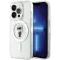 Karl Lagerfeld IML Ikonik Back Cover hoesje met MagSafe voor Apple iPhone 15 Pro - Transparant