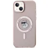 Karl Lagerfeld IML Choupette Back Cover hoesje met MagSafe voor Apple iPhone 15 Plus/14 Plus - Roze 3