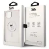 Karl Lagerfeld IML Choupette Back Cover hoesje met MagSafe voor Apple iPhone 15 Plus/14 Plus - Roze 8