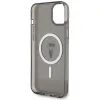 Karl Lagerfeld IML Ikonik Back Cover hoesje met MagSafe voor Apple iPhone 15 Plus/14 Plus - Zwart 7