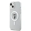 Karl Lagerfeld IML Ikonik Back Cover hoesje met MagSafe voor Apple iPhone 15 Plus/14 Plus - Transparant 2