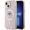 Karl Lagerfeld IML Choupette Back Cover hoesje met MagSafe voor Apple iPhone 15 - Roze