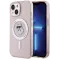 Karl Lagerfeld IML Choupette Back Cover hoesje met MagSafe voor Apple iPhone 15 - Roze