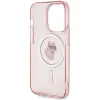 Karl Lagerfeld IML Choupette Back Cover hoesje met MagSafe voor Apple iPhone 15 Pro Max - Roze 7