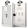 Karl Lagerfeld IML Ikonik Back Cover hoesje met MagSafe voor Apple iPhone 15 Pro Max - Transparant 8
