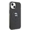 Karl Lagerfeld IML Ikonik Back Cover hoesje met MagSafe voor Apple iPhone 15 - Zwart 4