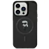 Karl Lagerfeld IML Ikonik Back Cover hoesje met MagSafe voor Apple iPhone 15 Pro Max - Zwart 3