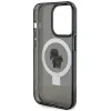 Karl Lagerfeld Ring Stand Karl & Choupette Hard Case Back Cover hoesje met MagSafe voor Apple iPhone 15 Pro - Zwart 7