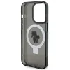 Karl Lagerfeld Ring Stand Karl & Choupette Hard Case Back Cover hoesje met MagSafe voor Apple iPhone 15 Pro Max - Zwart 7