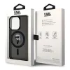 Karl Lagerfeld IML Ikonik Back Cover hoesje met MagSafe voor Apple iPhone 14 Pro Max - Zwart 8