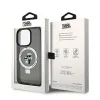 Karl Lagerfeld Ring Stand Karl & Choupette Hard Case Back Cover hoesje met MagSafe voor Apple iPhone 14 Pro - Zwart 8