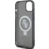 Karl Lagerfeld Ring Stand Karl & Choupette Hard Case Back Cover hoesje met MagSafe voor Apple iPhone 14 - Zwart 7