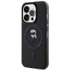 Karl Lagerfeld IML Ikonik Back Cover hoesje met MagSafe voor Apple iPhone 14 Pro - Zwart 2