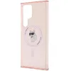 Karl Lagerfeld IML Choupette Back Cover hoesje met MagSafe voor Samsung Galaxy S24 Ultra - Roze 6