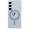 Karl Lagerfeld IML Choupette Back Cover hoesje met MagSafe voor Samsung Galaxy S24 - Transparant 2