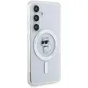Karl Lagerfeld IML Choupette Back Cover hoesje met MagSafe voor Samsung Galaxy S24 - Transparant 3