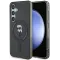 Karl Lagerfeld IML Ikonik Back Cover hoesje met MagSafe voor Samsung Galaxy S24 - Zwart