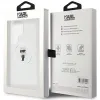 Karl Lagerfeld IML Ikonik Back Cover hoesje met MagSafe voor Samsung Galaxy S24 Ultra - Transparant 7