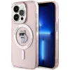 Karl Lagerfeld IML Choupette Back Cover hoesje met MagSafe voor Apple iPhone 14 Pro - Roze