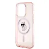 Karl Lagerfeld IML Choupette Back Cover hoesje met MagSafe voor Apple iPhone 14 Pro - Roze 6