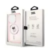 Karl Lagerfeld IML Choupette Back Cover hoesje met MagSafe voor Apple iPhone 14 Pro - Roze 8