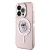 Karl Lagerfeld IML Choupette Back Cover hoesje met MagSafe voor Apple iPhone 14 Pro Max - Roze 2