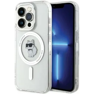 Karl Lagerfeld IML Choupette Back Cover hoesje met MagSafe voor Apple iPhone 14 Pro - Transparant