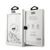 Karl Lagerfeld Liquid Glitter Choupette Head Back Cover hoesje met MagSafe voor Apple iPhone 15 Pro - Transparant 7